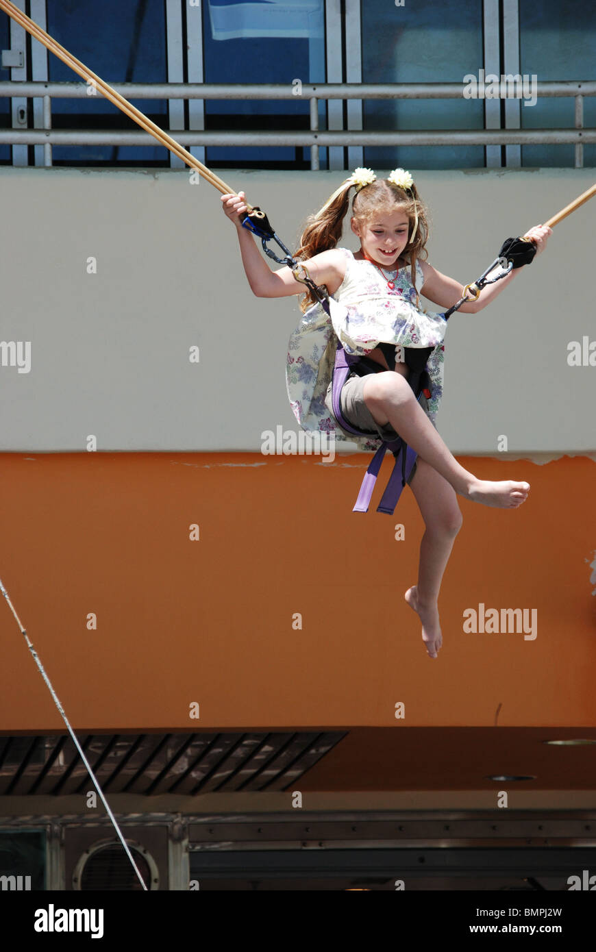 Trampoline harness hi-res stock photography and images - Alamy