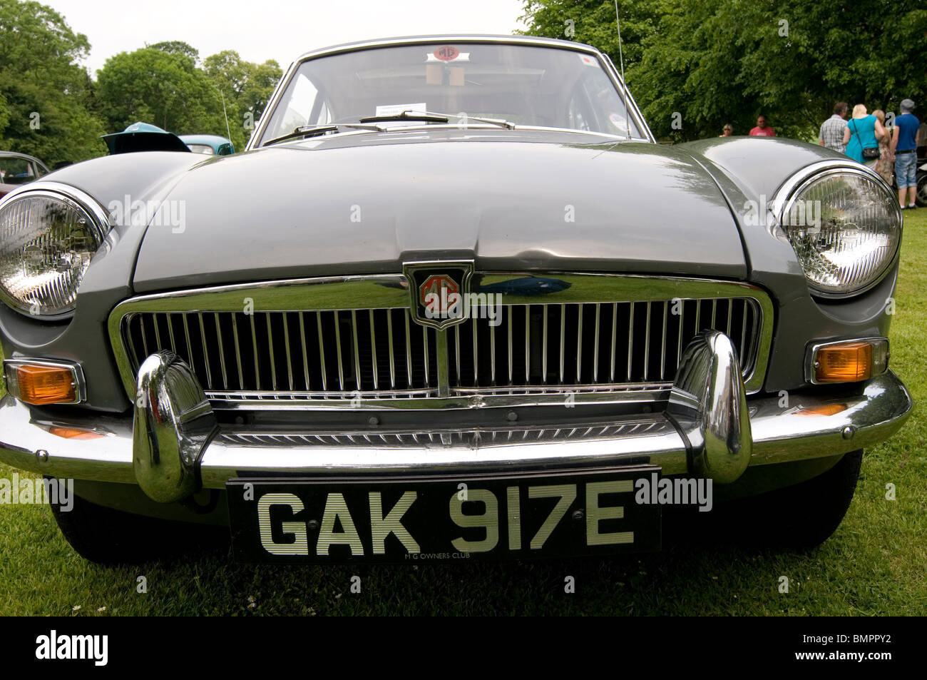 mg mgb b sports car classic british cars Stock Photo
