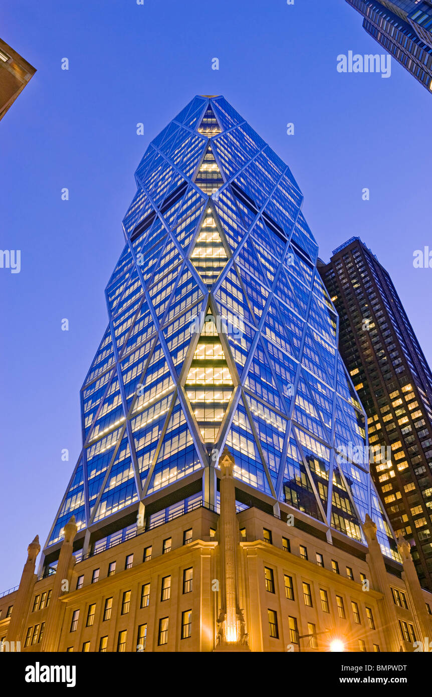 Hearst Tower, Norman Foster Architect, New York City. Stock Photo