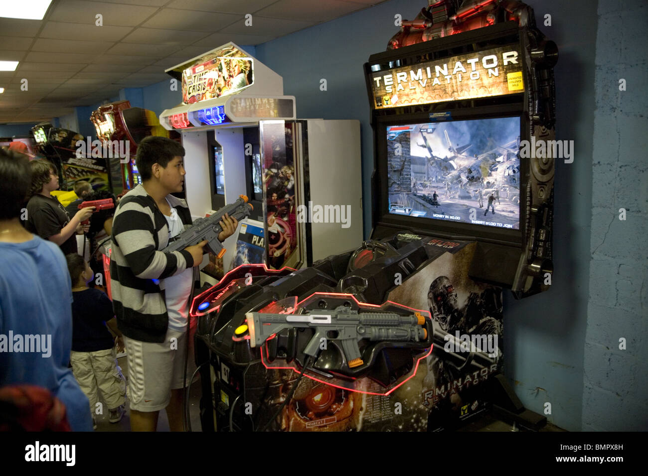 Video game arcade, Coney Island, Brooklyn, New York Stock Photo Alamy