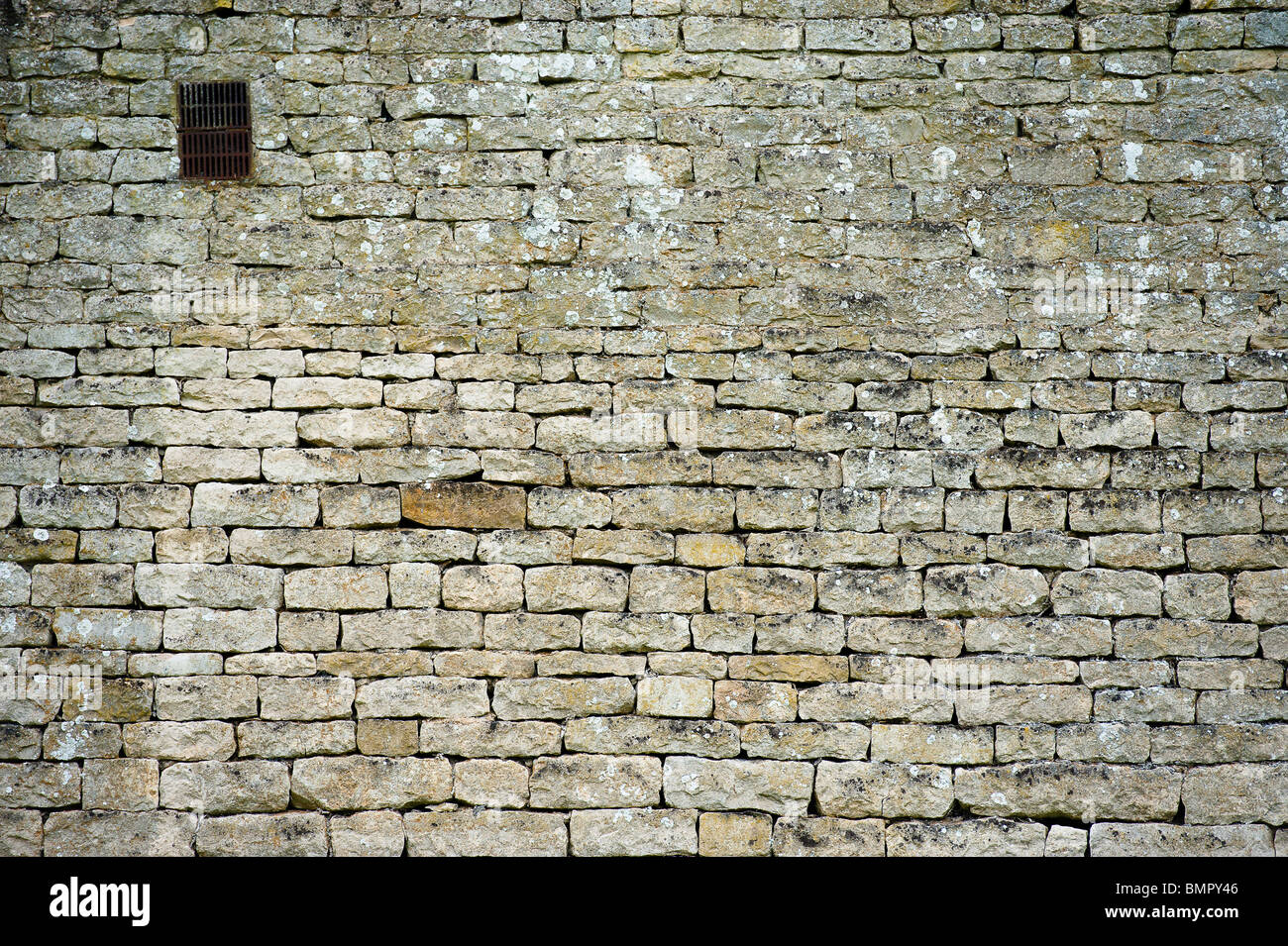 Dry stone wall Stock Photo