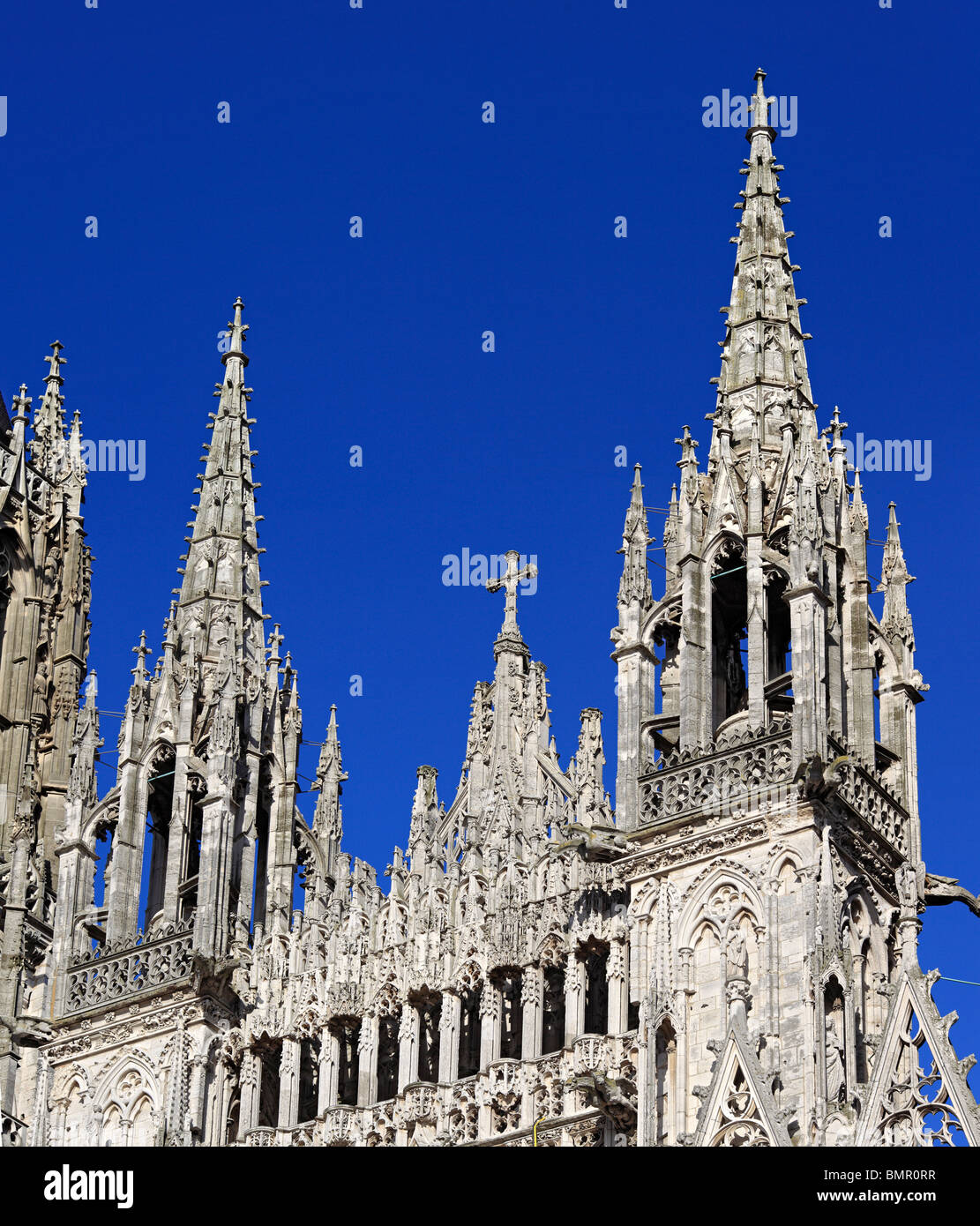 Rouen cathedral, Rouen, Seine-Maritime department, Upper Normandy, France Stock Photo