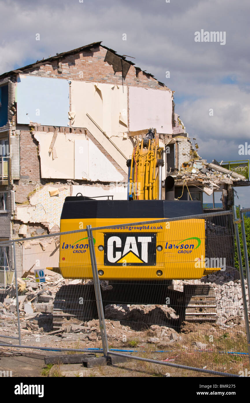 Demolition of the notorious Billy Banks council housing estate at
