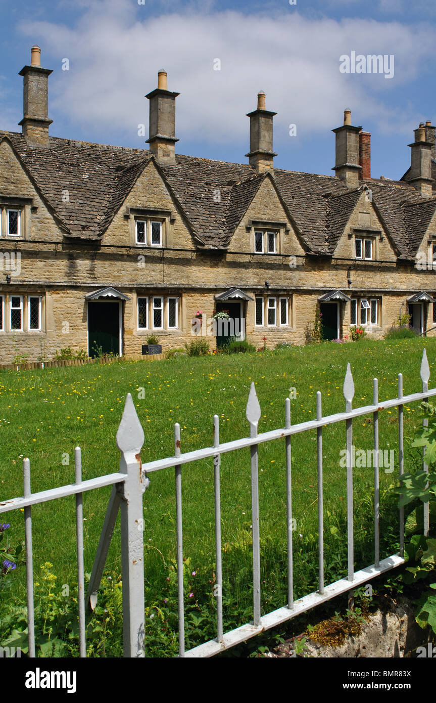 The Almshouses, Chipping Norton, Oxfordshire, England, UK Stock Photo