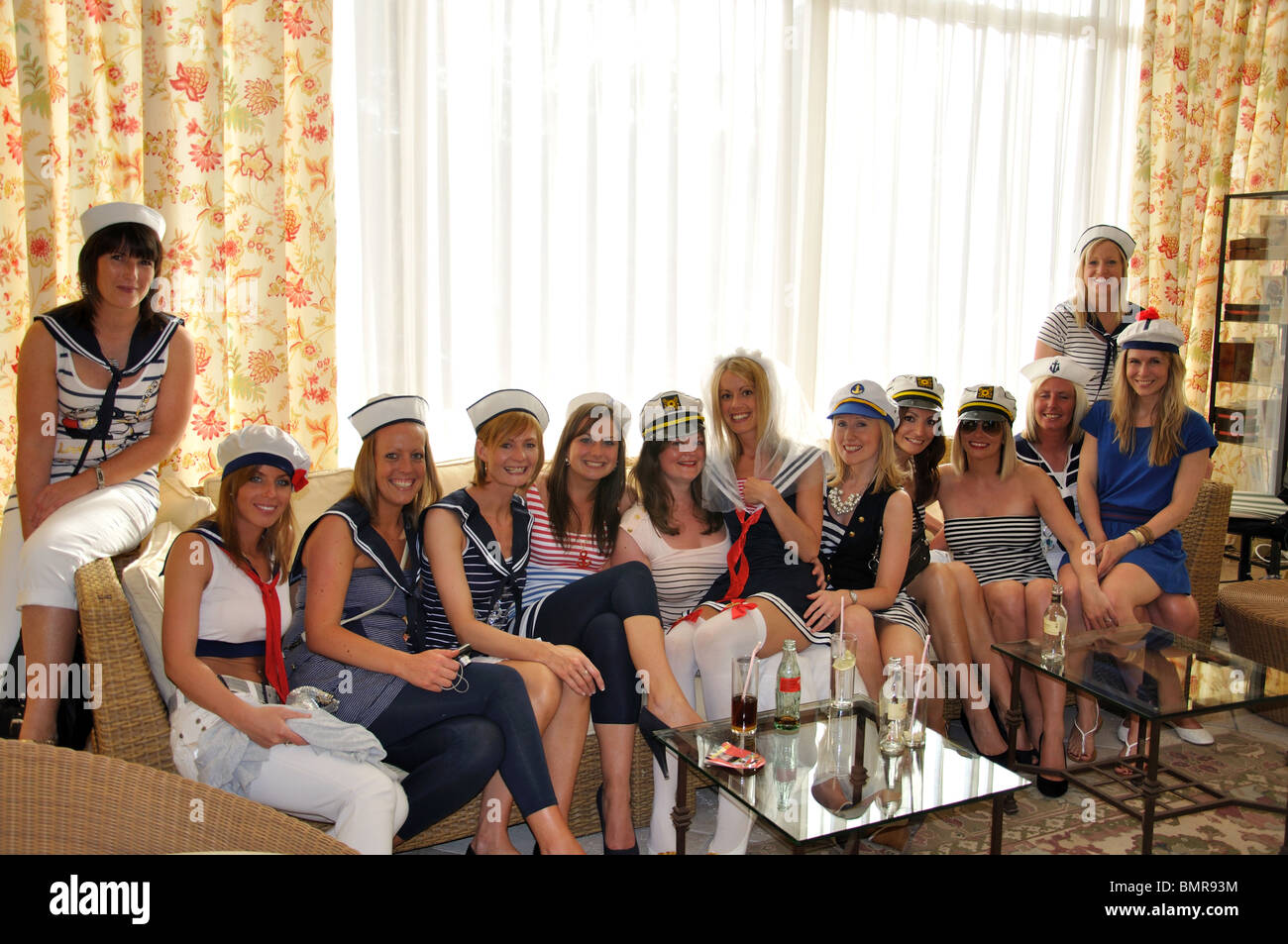 Spain hen party hires stock photography and images Alamy