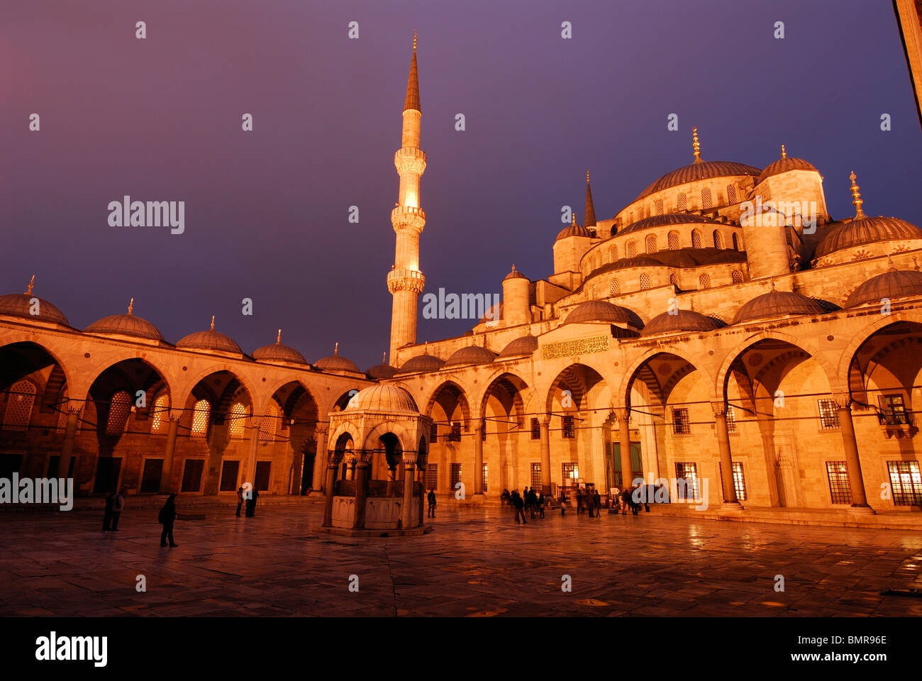 Istanbul. Turkey. Blue Mosque, Sultanahmet. Stock Photo