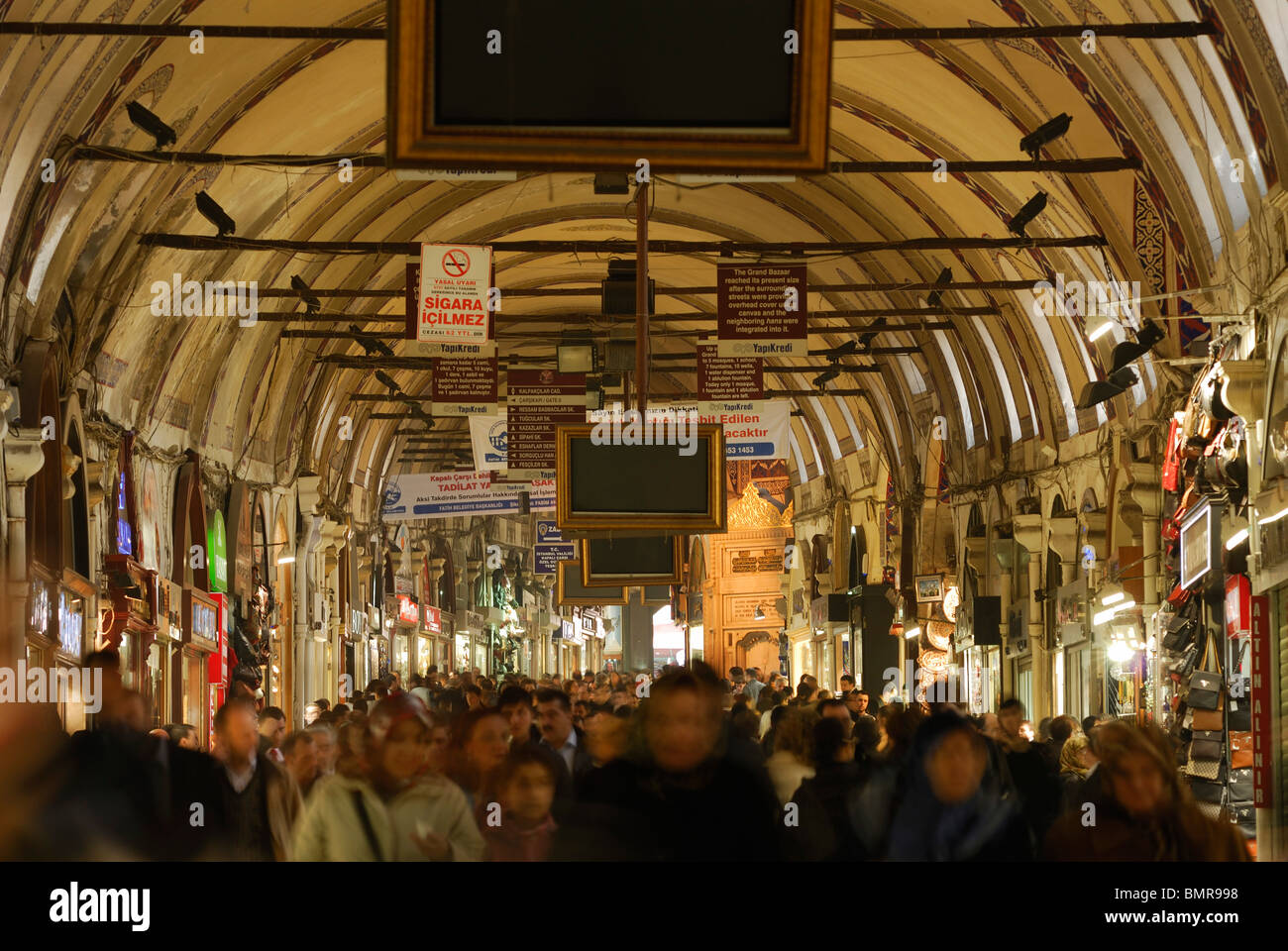 Istanbul. Turkey. Grand Bazaar, Sultanahmet. Stock Photo