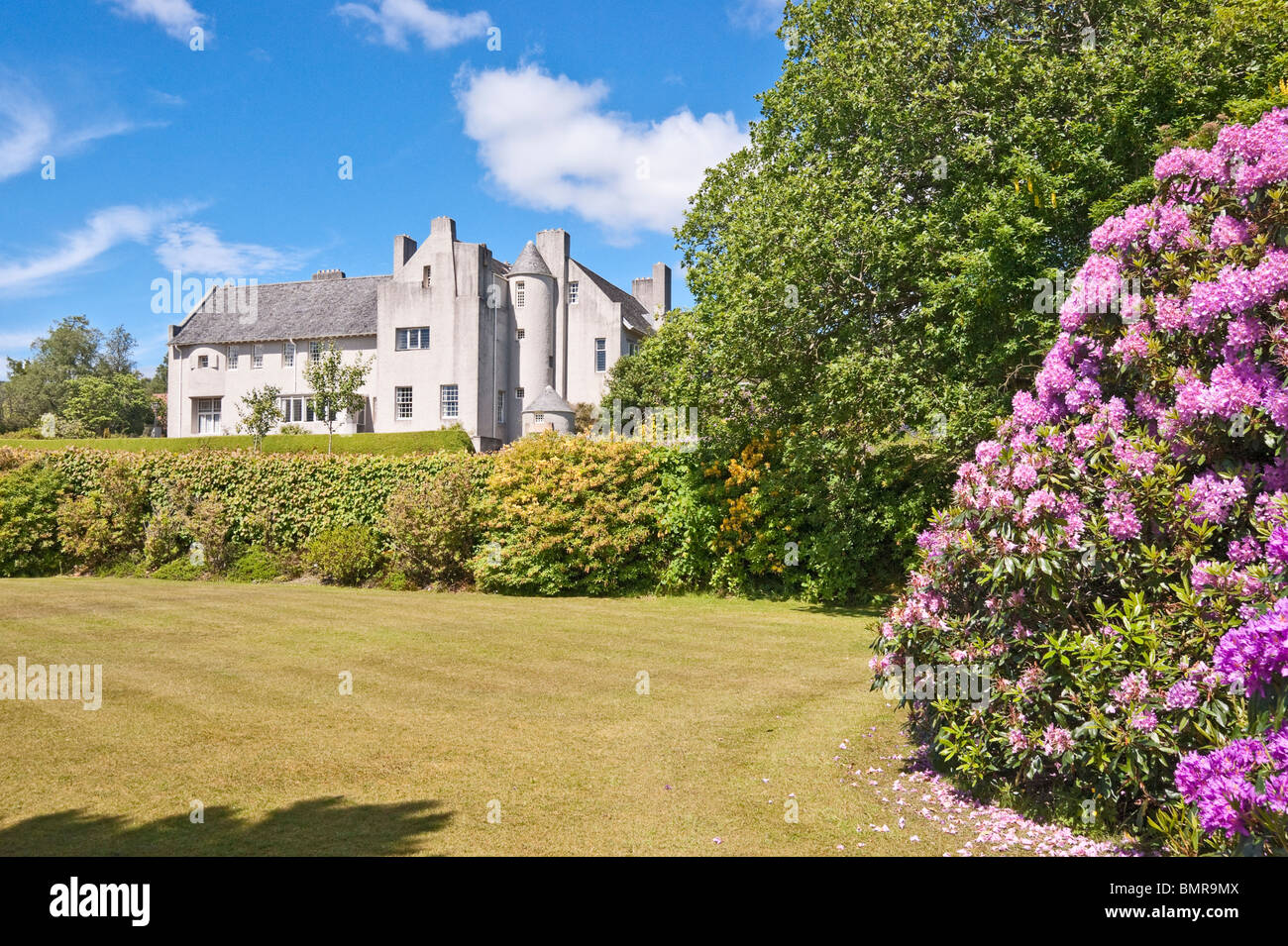 The Hill House in Helensburgh Scotland designed by Scottish architect