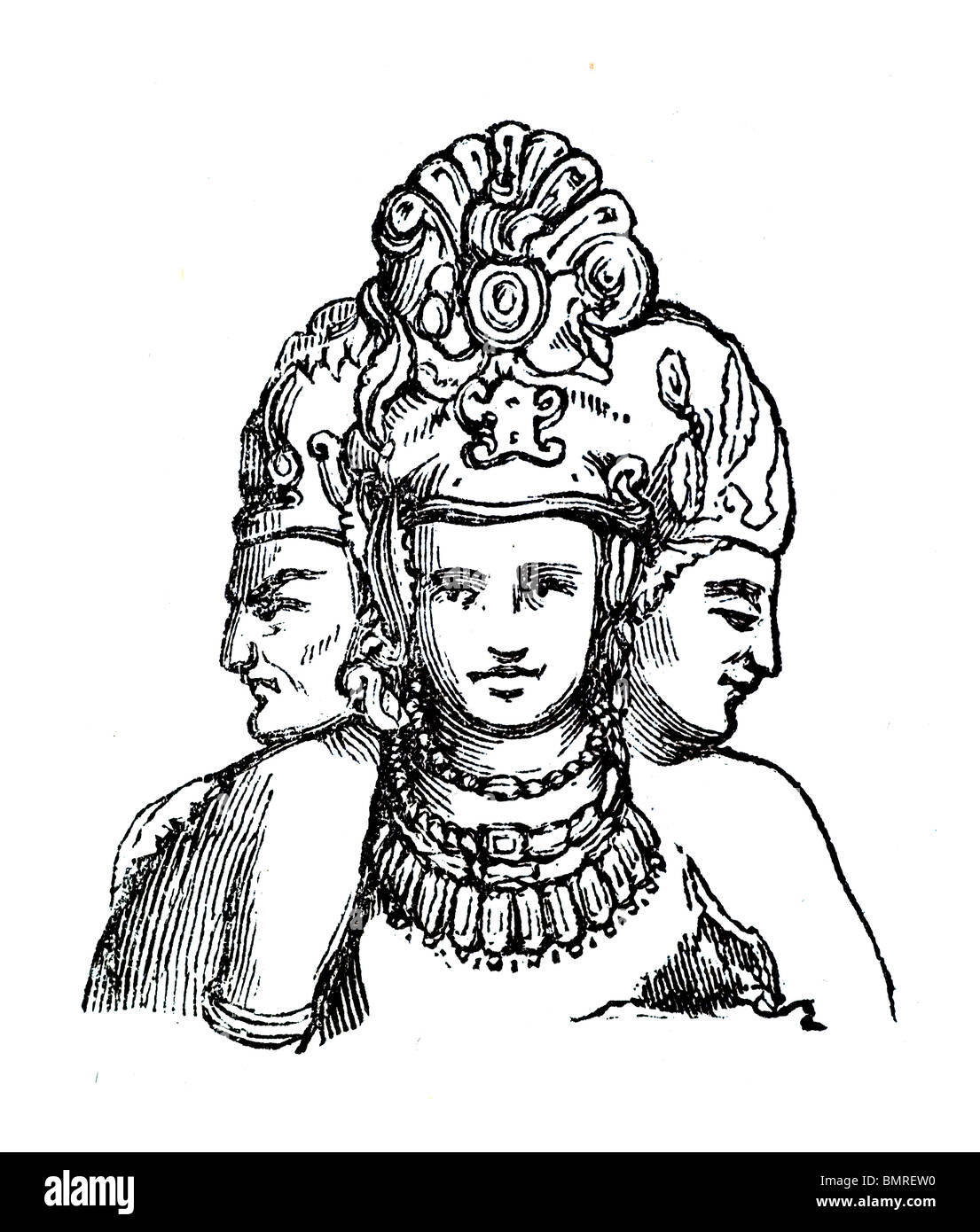 Trimurti Stock Photo Alamy