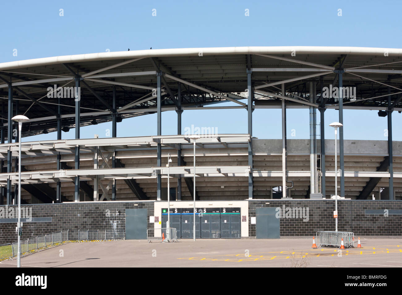 Stadium MK, home of the MK Dons football team Stock Photo