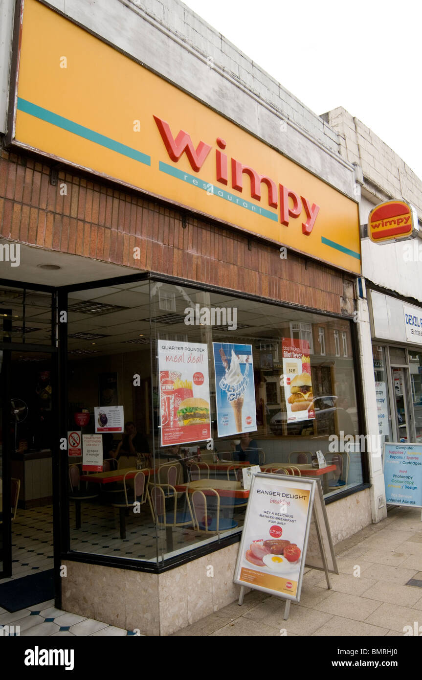 Wimpy burger hi-res stock photography and images - Alamy