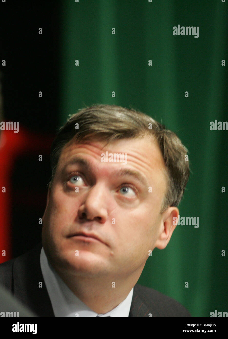 Ed Balls is the Labour and Co-op Member of Parliament for the Morley and Outwood constituency. Stock Photo