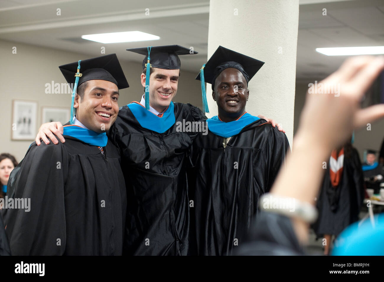 Commencement ceremony for graduates of Lyndon Baines Johnson (LBJ