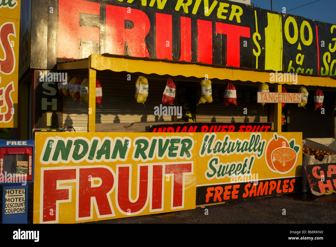 Florida fruit stand Stock Photo Alamy
