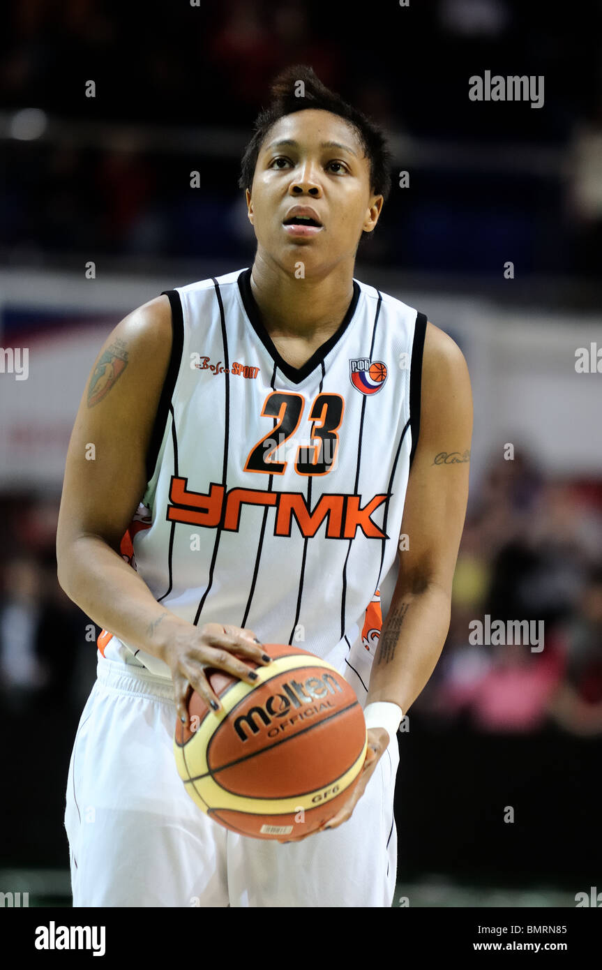 Cappie Pondexter #23 at the free throw line Stock Photo