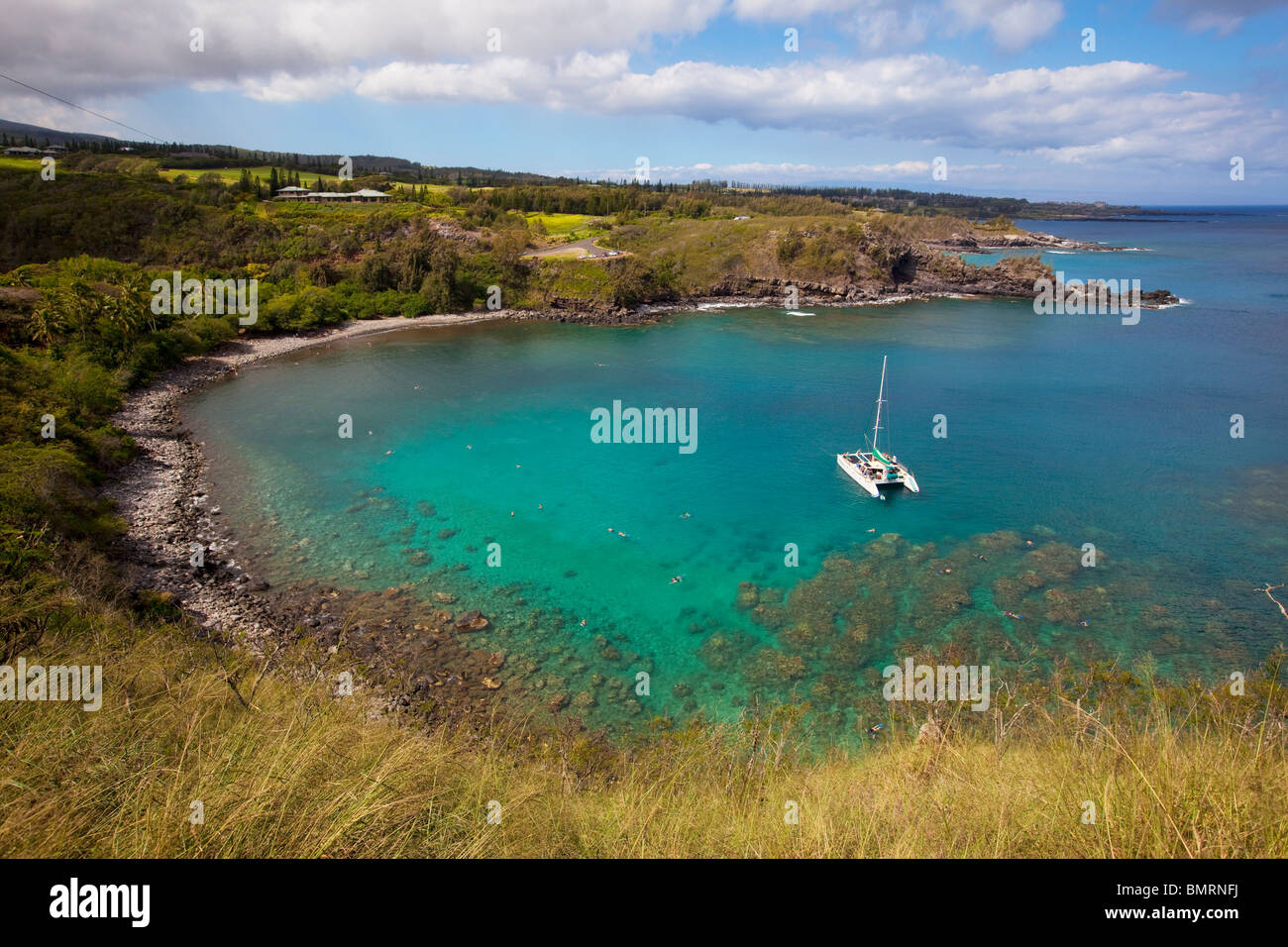 Honolua Bay, Kapalua, Maui, Hawaii Stock Photo Alamy