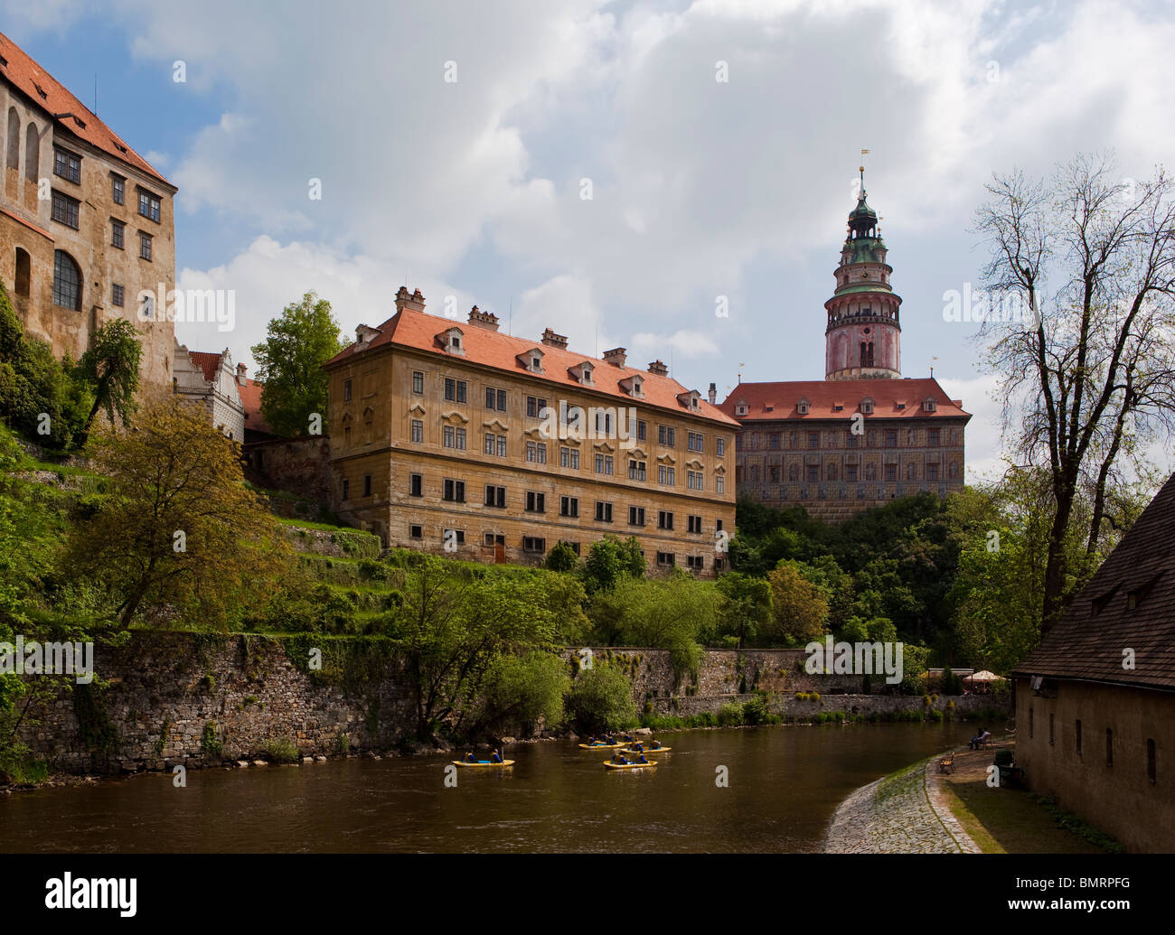 Cesky Krumlov castle, Czech Republic Stock Photo