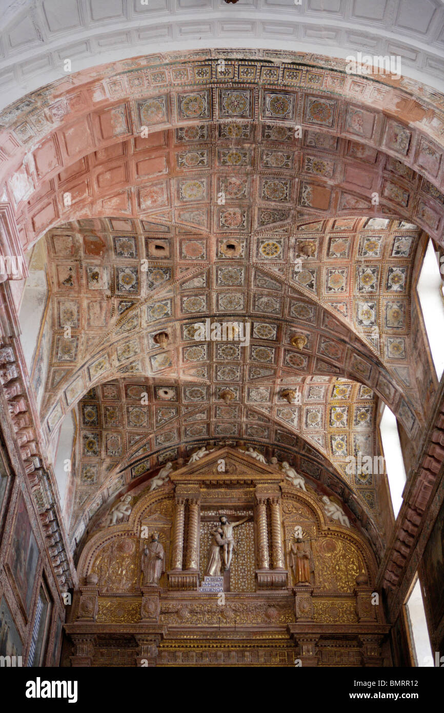 Ceiling Decoration Of Church Of St Francis Of Assisi Built In