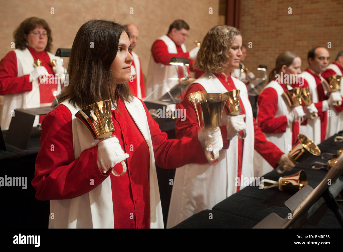 Bell Choir at Saint Martin's Lutheran Church, an urban church with 2,000 members in Austin