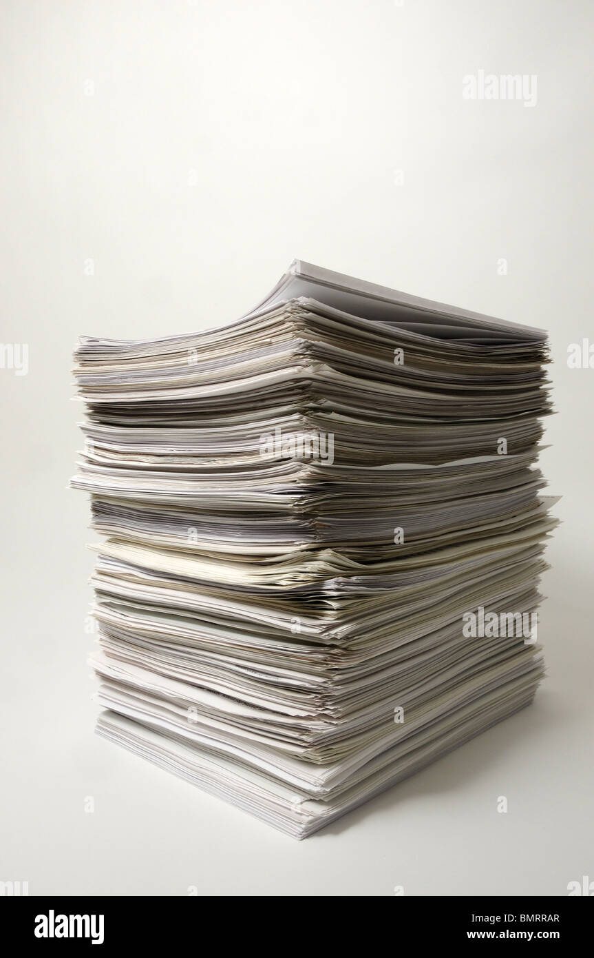Stack Sheet S Stacks of sheets hi-res stock photography and images - Alamy