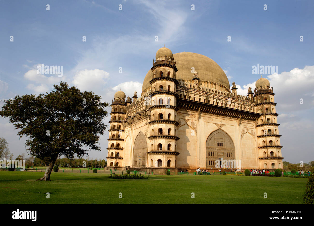 Gol Gumbaz ; built in 1659 ; Mausoleum of Muhammad Adil Shah ii 1627-57 ; Bijapur ; Karnataka ; India Stock Photo