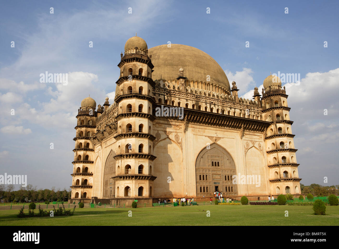 Gol Gumbaz ; built in 1659 ; Mausoleum of Muhammad Adil Shah ii 1627-57 ; Bijapur ; Karnataka ; India Stock Photo