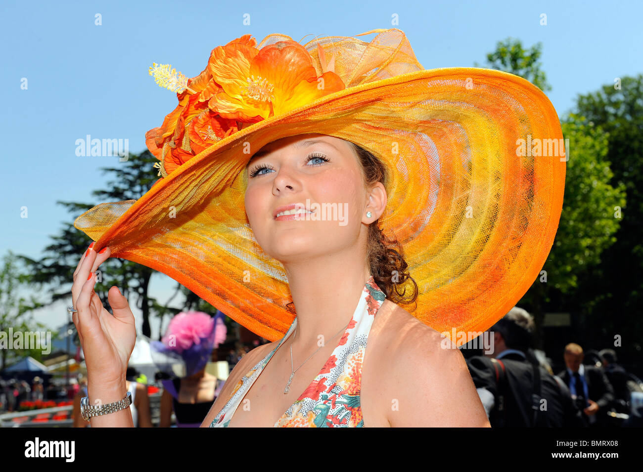 Royal ascot hat High Resolution Stock 