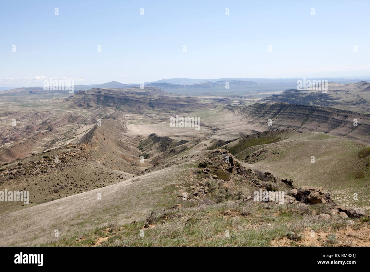 David Gareja monastery complex, Georgia, Azerbaijan border Stock Photo