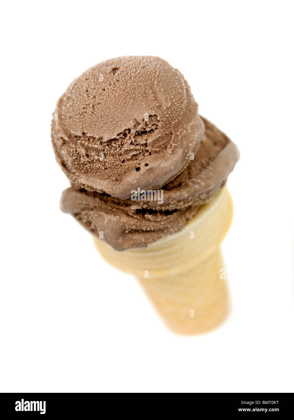 A chocolate icecream Stock Photo