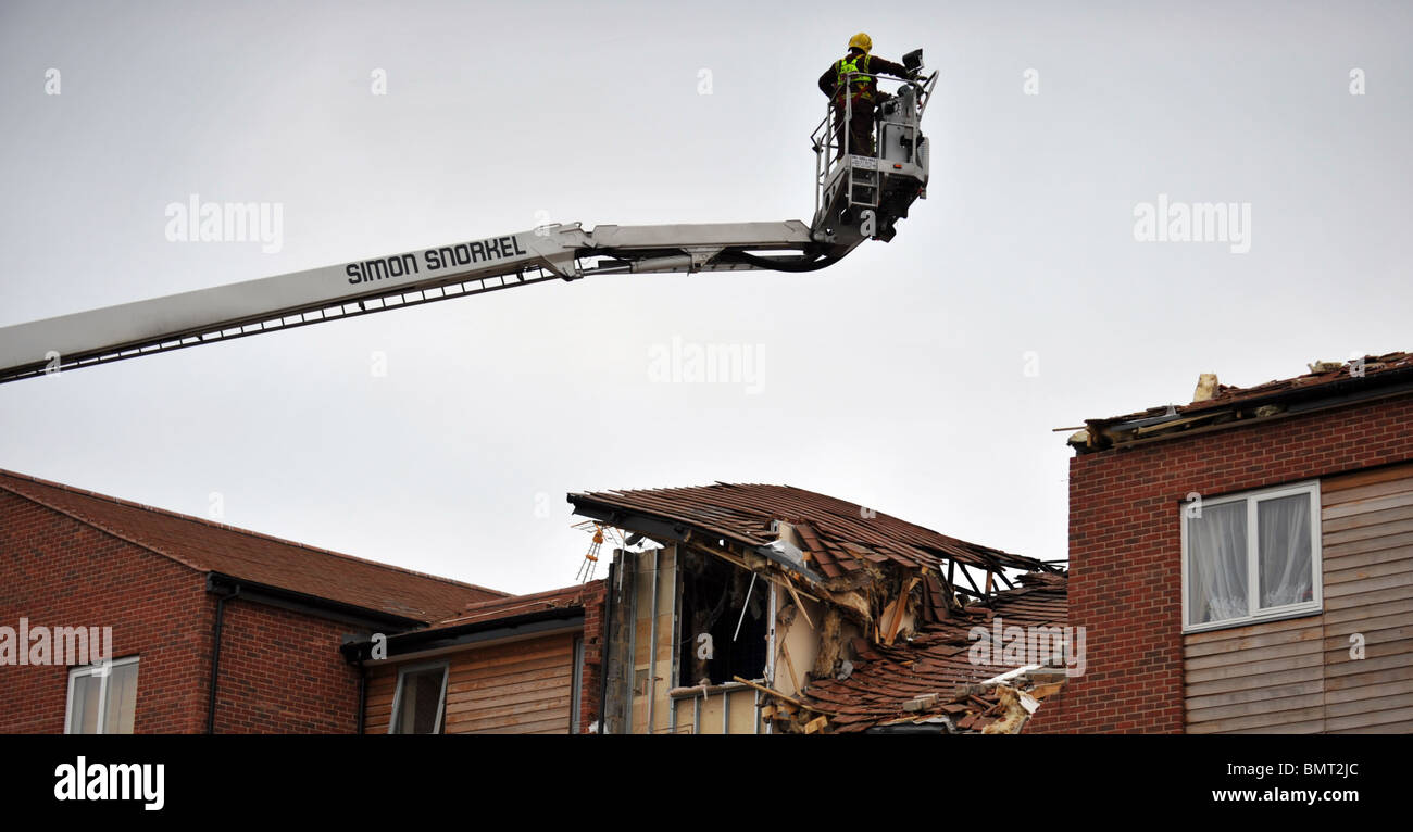 gas explosion at drinkwater rd south harrow london uk Stock Photo Alamy