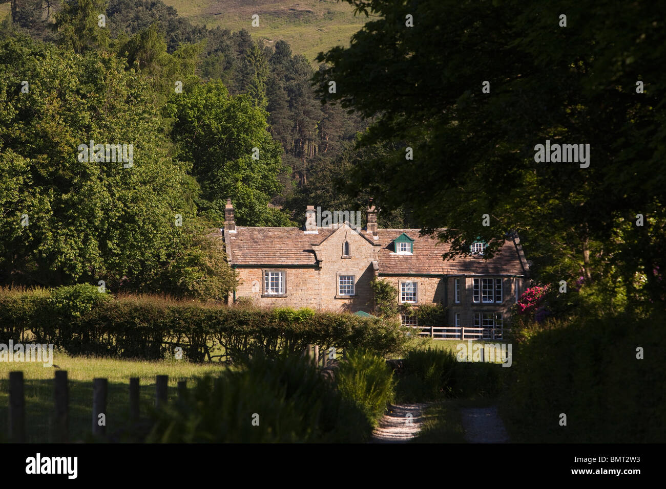 UK, England, Derbyshire, Edale, Grindsbrook House Stock Photo