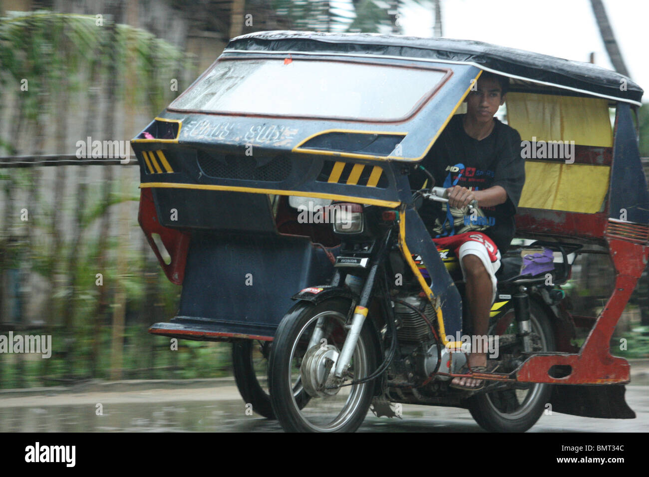 Philippines trike hires stock photography and images Alamy