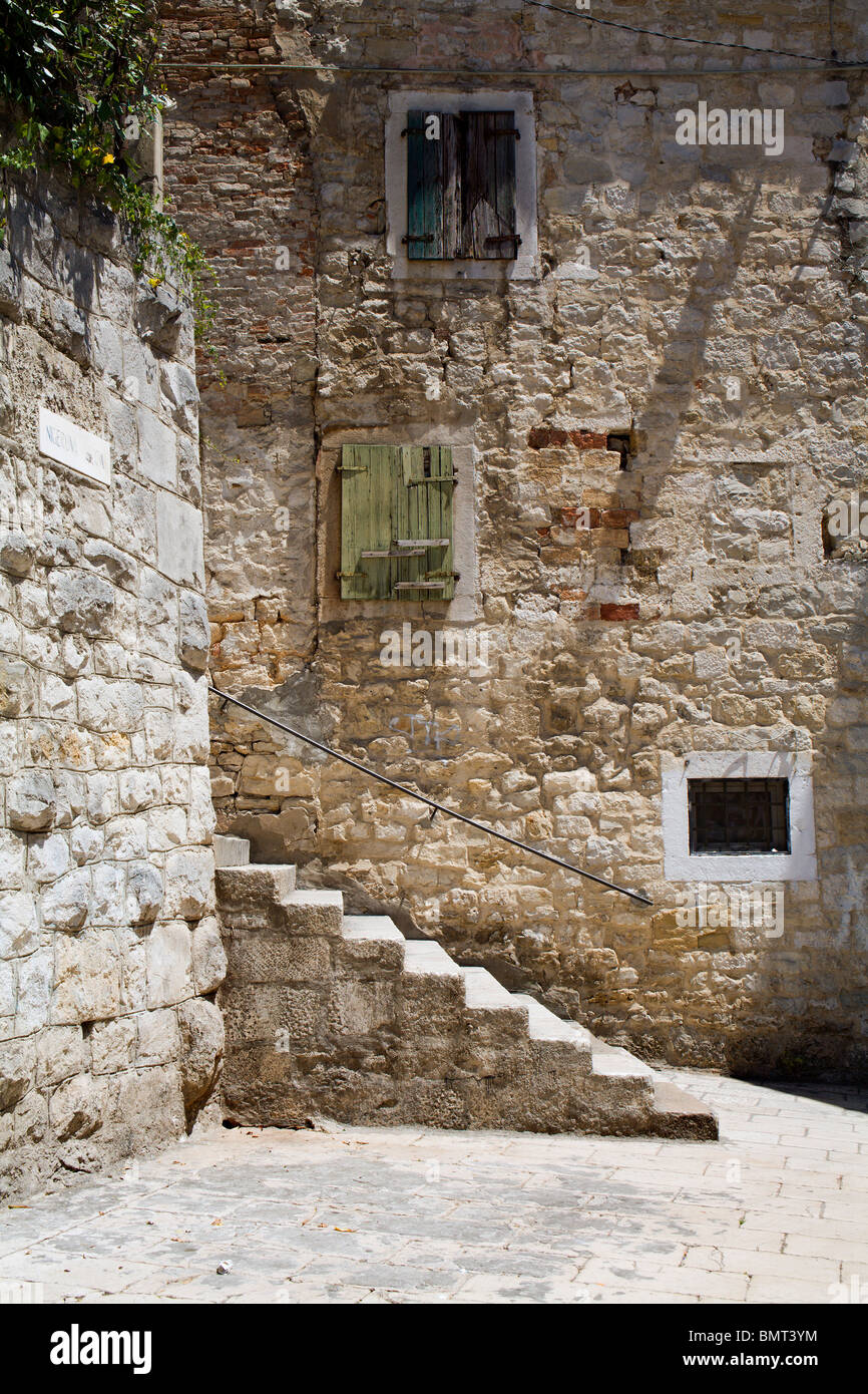 Split - old mediterranean house Stock Photo