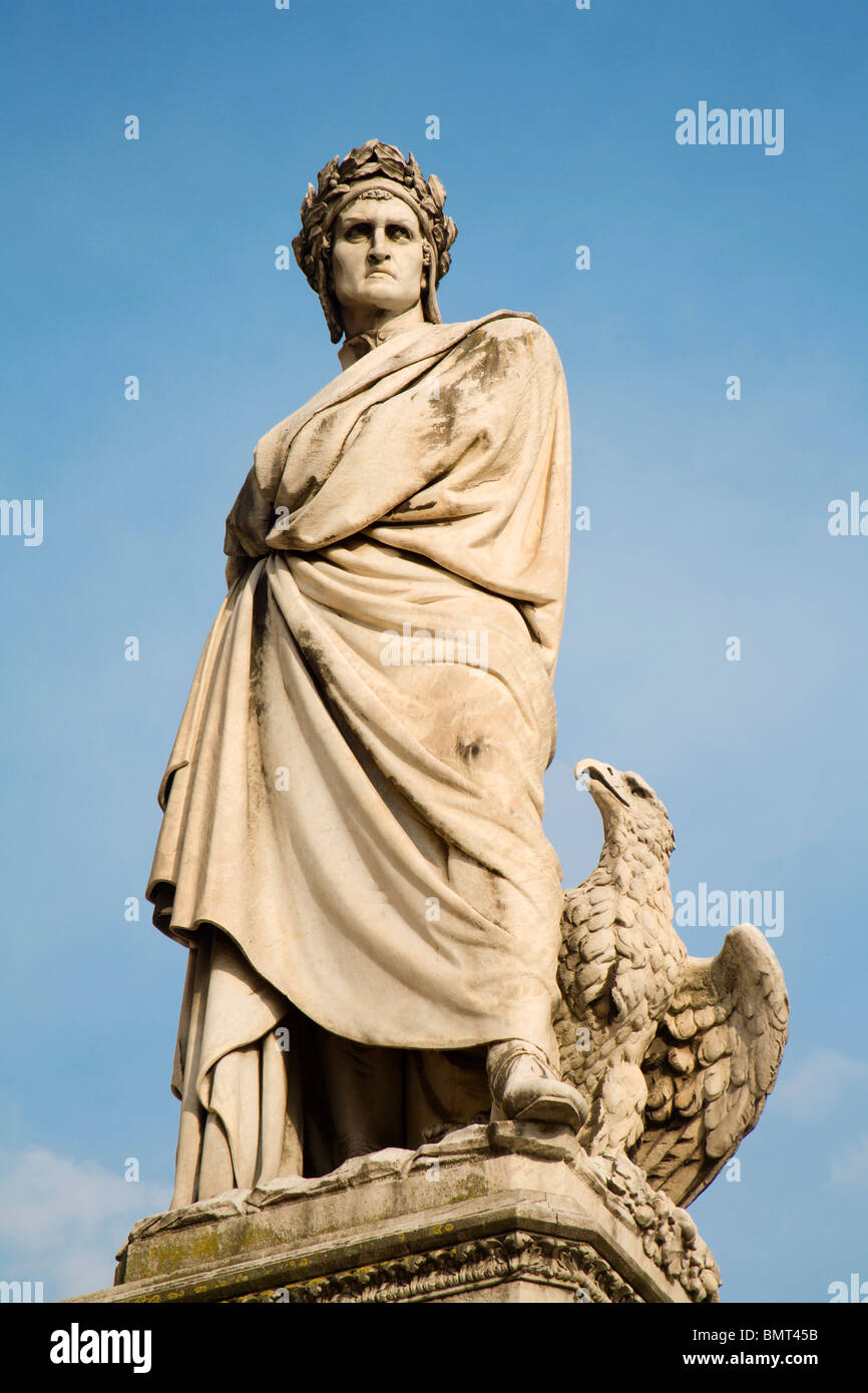 Dante alighieri statue hi-res stock photography and images - Alamy