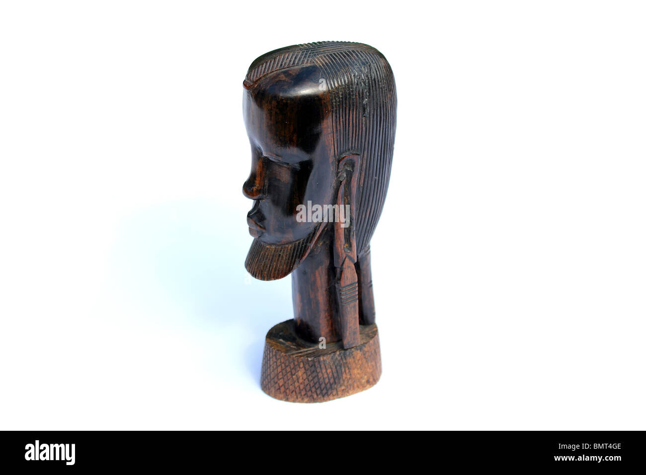 Handcrafted sculpture African Stock Photo