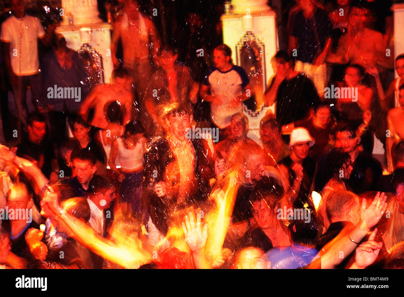 Es Paradis nightclub in Ibiza. Stock Photo