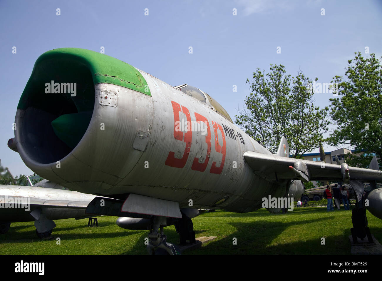 Mig 19 Jet plane Stock Photo