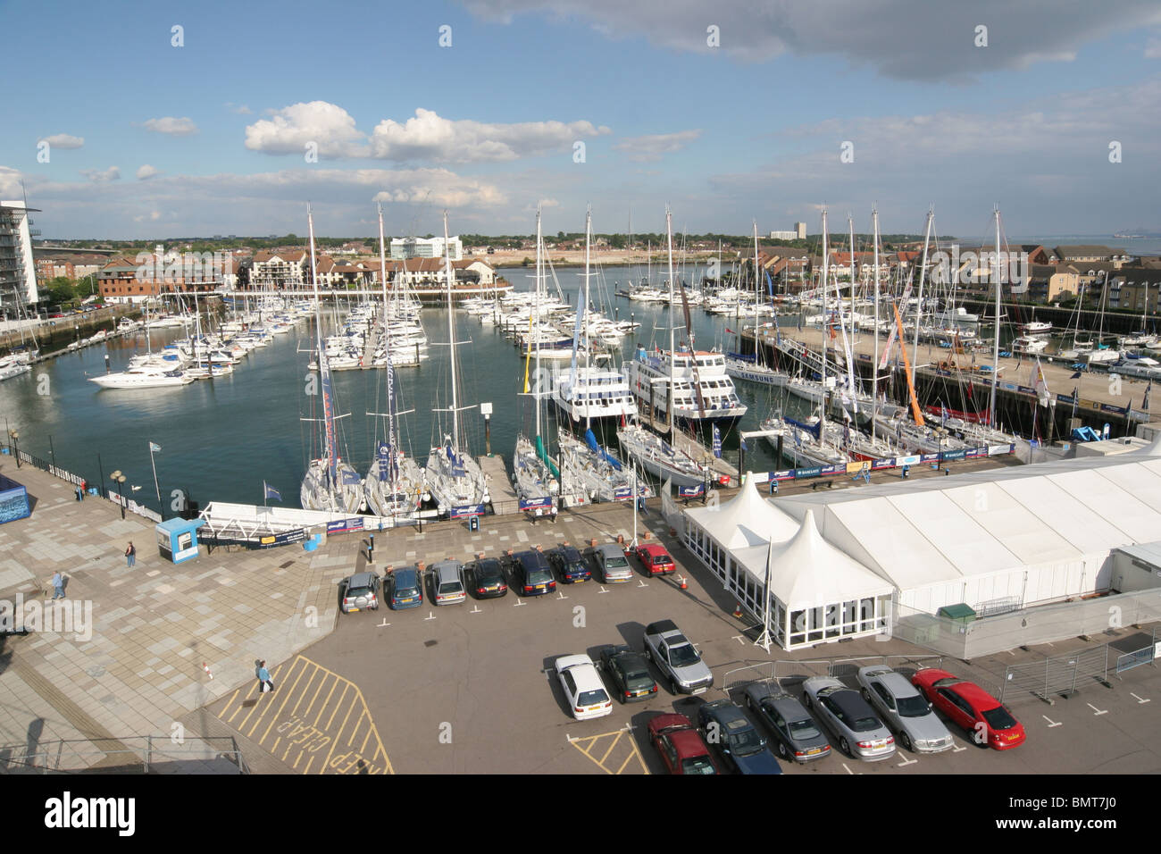 Ocean Viilage Marina, Southampton Stock Photo Alamy