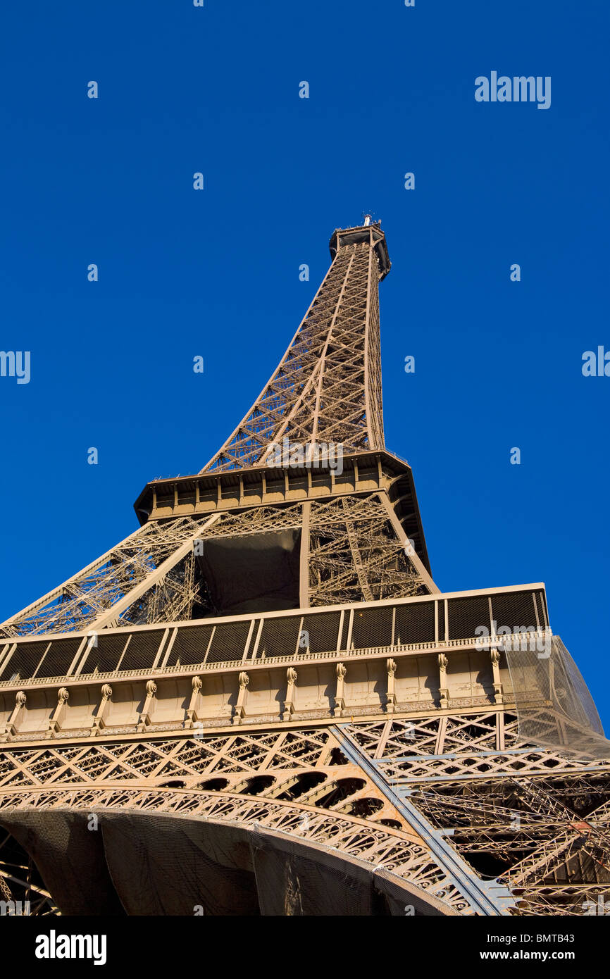 France, Paris, Eiffel Tower  Stock Photo
