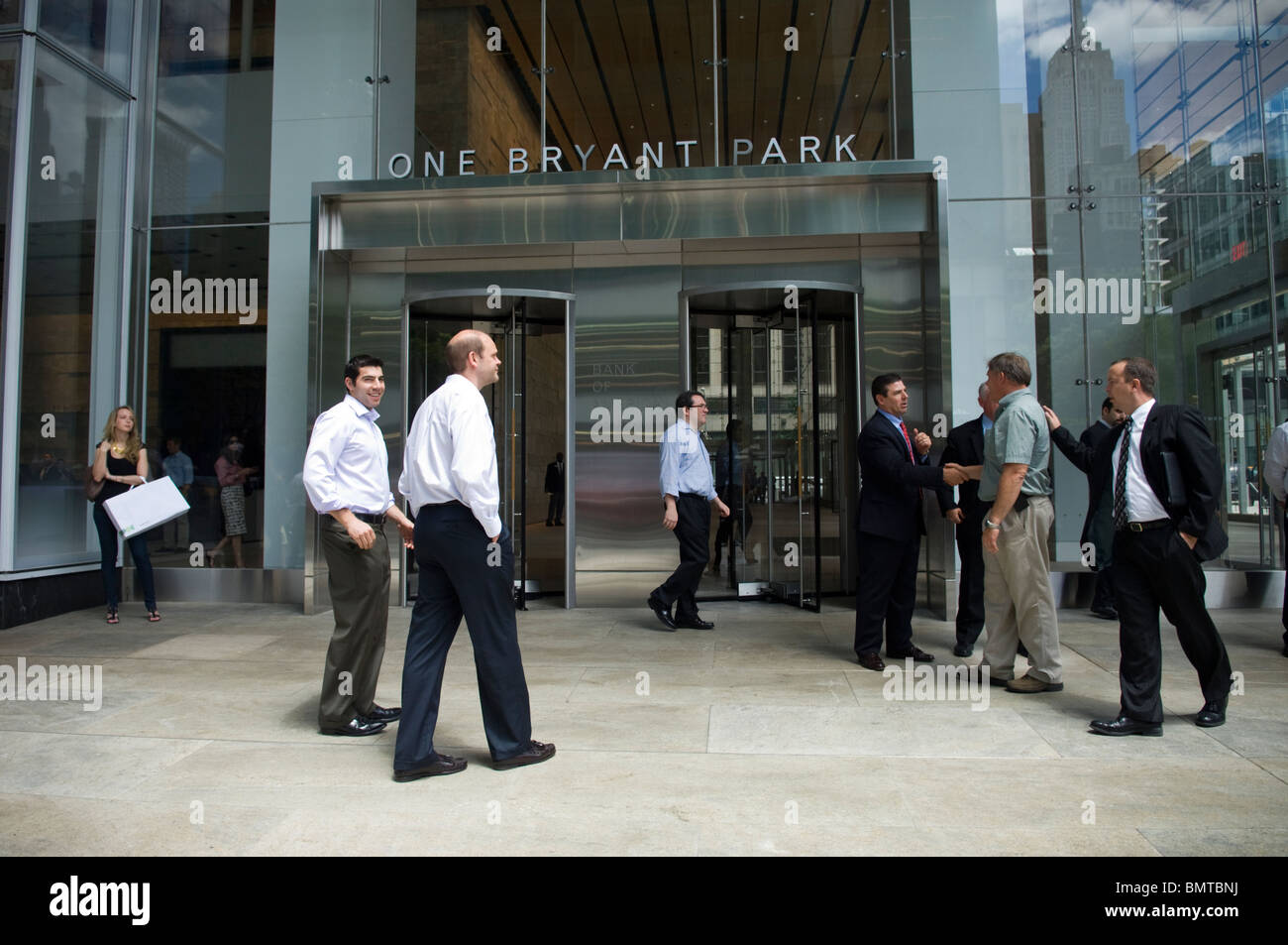 Bank of America headquarters at One Bryant Park in New York on Thursday