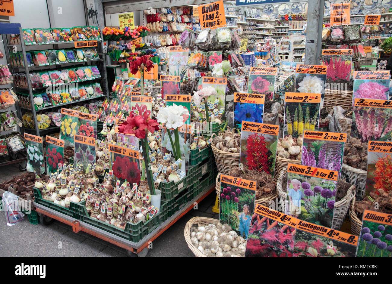 Flower Shop Amsterdam Stock Photo Alamy