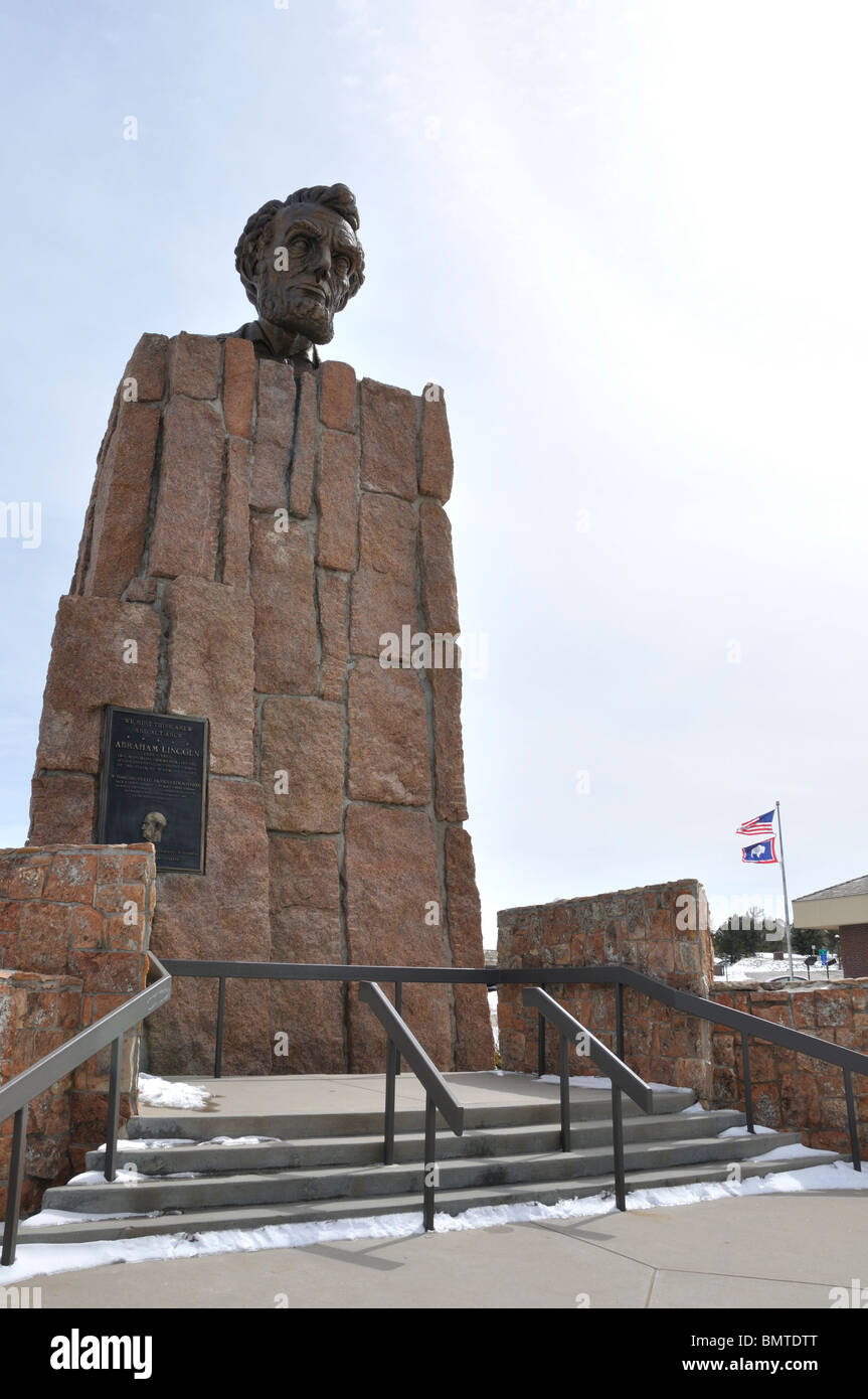 Abraham lincoln memorial wyoming hires stock photography and images Alamy