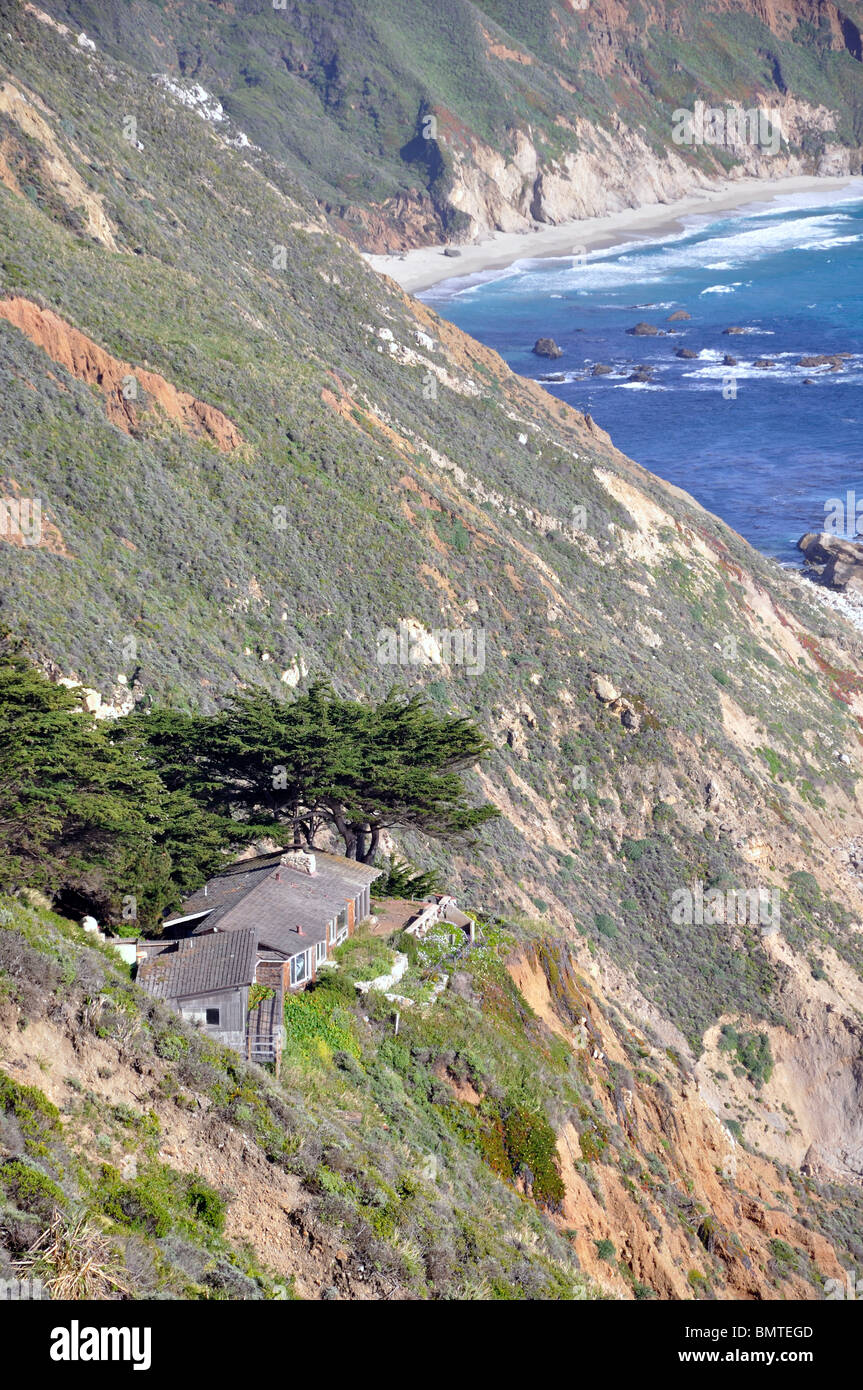 Ocean coast at California Coastal Highway, USA Stock Photo - Alamy