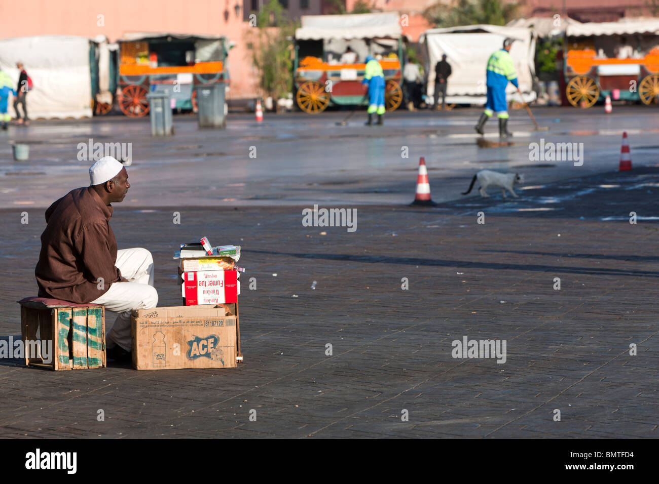how much are cigarettes in marrakech Cigarette seller. Place Jemaa El Fna. Marrakech. Morocco. Africa Stock  Photo