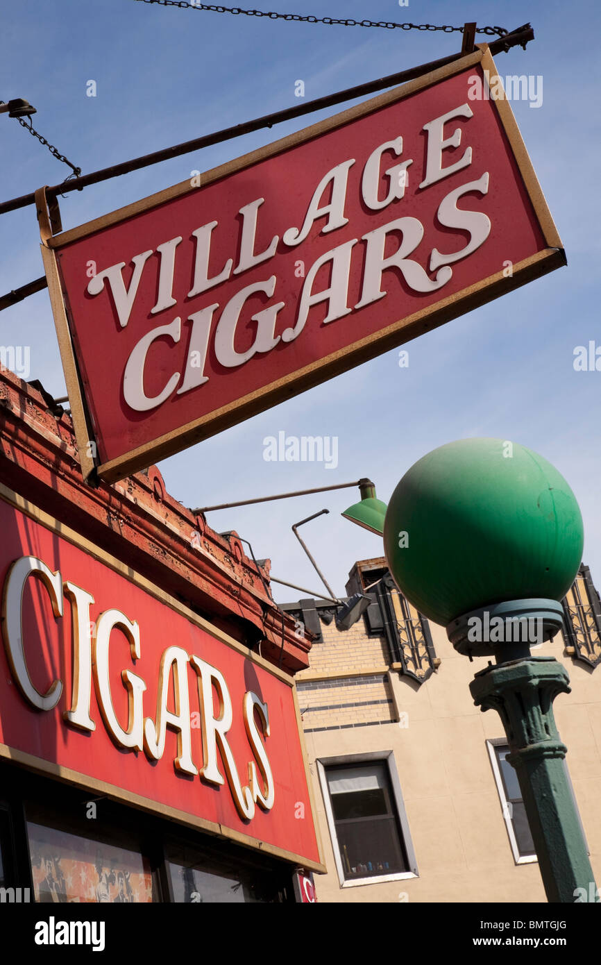 Village Cigars Store, Greenwich Village, NYC, USA  2010 Stock Photo
