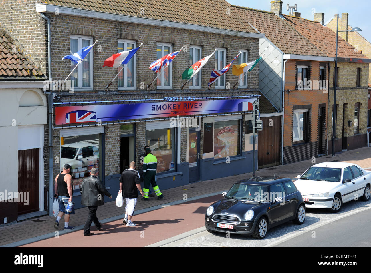 Adinkerke Is A Small Town In Western Belgium Where British And French Stock Photo Alamy
