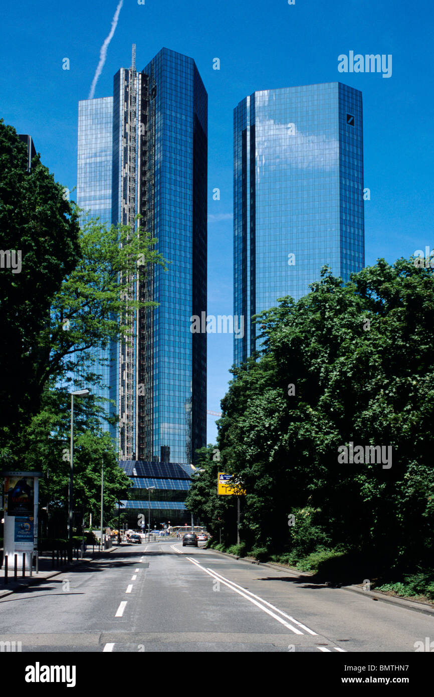Deutsche Bank Headquarters, Frankfurt Stock Photo Alamy