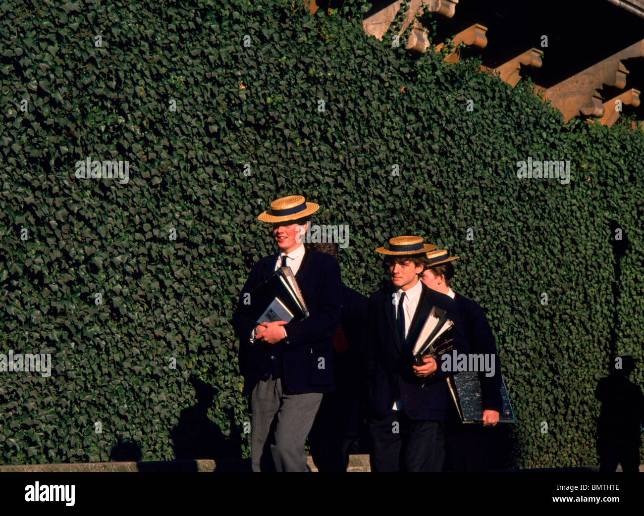Harrow school boater hi-res stock photography and images - Alamy