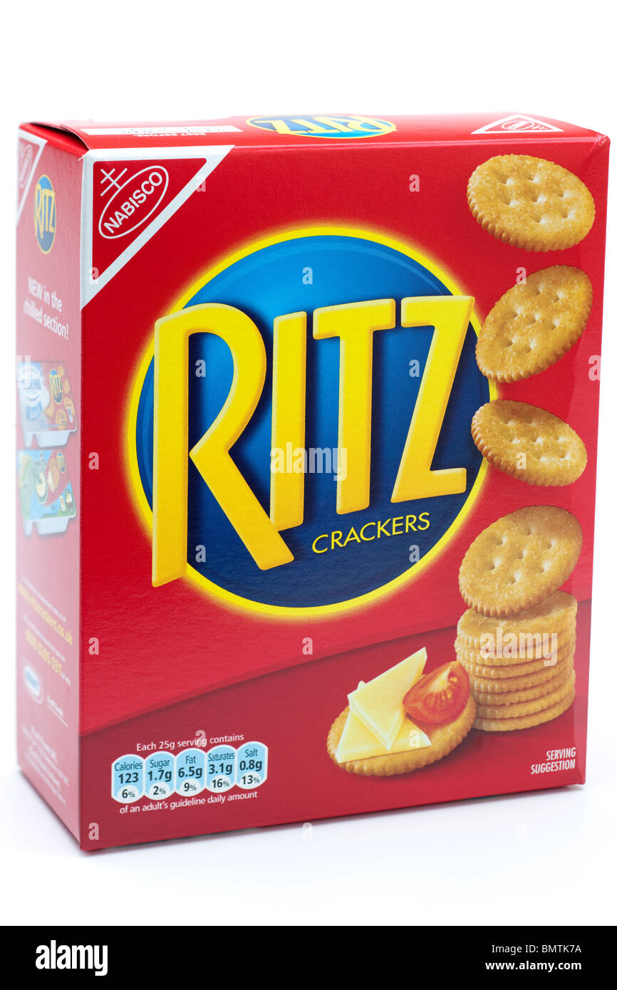 Box of Ritz Nabisco Crackers Stock Photo - Alamy