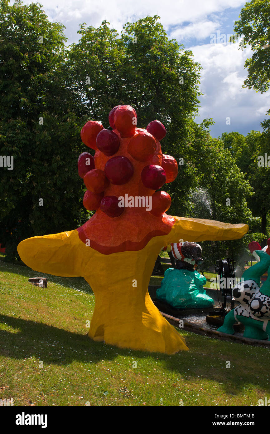 Moderna Museet installations by Niki de Saint Phalle and